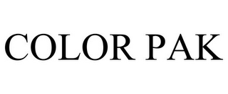 COLOR PAK