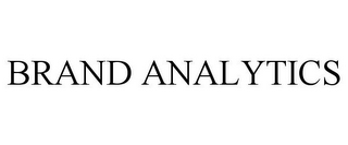 BRAND ANALYTICS