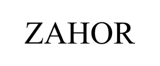 ZAHOR