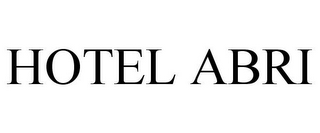 HOTEL ABRI