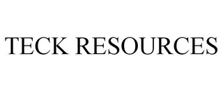 TECK RESOURCES