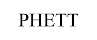 PHETT