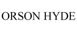 ORSON HYDE