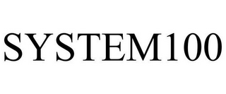 SYSTEM100