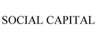 SOCIAL CAPITAL