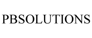 PBSOLUTIONS