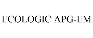 ECOLOGIC APG-EM