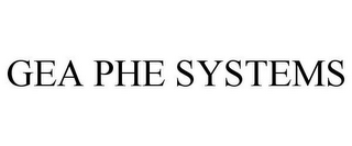 GEA PHE SYSTEMS