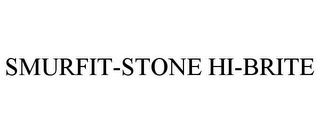 SMURFIT-STONE HI-BRITE