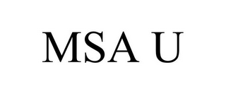 MSA U