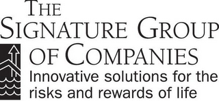 THE SIGNATURE GROUP OF COMPANIES INNOVATIVE SOLUTIONS FOR THE RISKS AND REWARDS OF LIFE