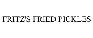 FRITZ'S FRIED PICKLES