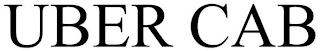 UBER CAB