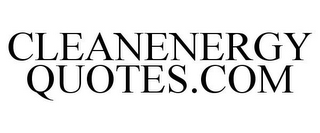 CLEANENERGY QUOTES.COM