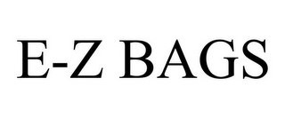 E-Z BAGS