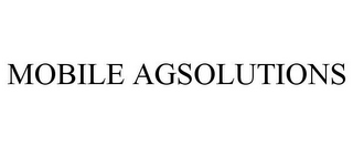 MOBILE AGSOLUTIONS