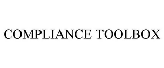 COMPLIANCE TOOLBOX