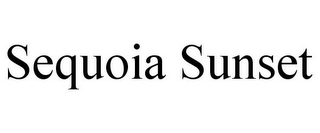 SEQUOIA SUNSET