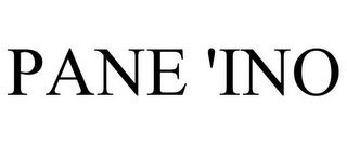 PANE 'INO