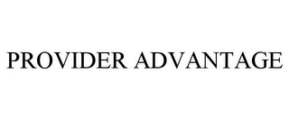 PROVIDER ADVANTAGE