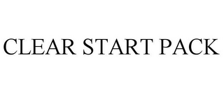 CLEAR START PACK