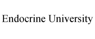 ENDOCRINE UNIVERSITY