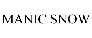 MANIC SNOW