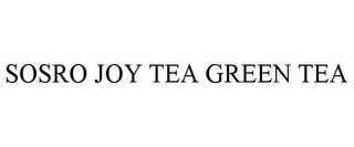 SOSRO JOY TEA GREEN TEA