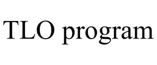 TLO PROGRAM