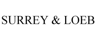 SURREY & LOEB