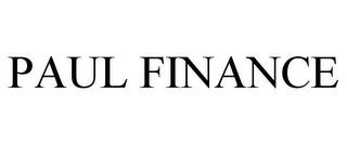 PAUL FINANCE