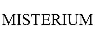 MISTERIUM