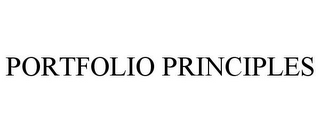 PORTFOLIO PRINCIPLES