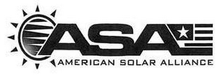 ASA AMERICAN SOLAR ALLIANCE