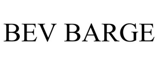BEV BARGE