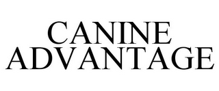 CANINE ADVANTAGE
