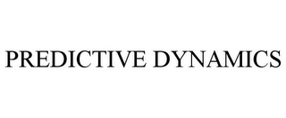 PREDICTIVE DYNAMICS