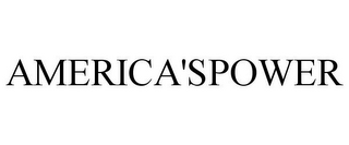 AMERICA'SPOWER