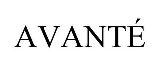AVANTÉ