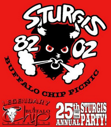 STURGIS 82 BUFFALO CHIP PICNIC