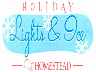 HOLIDAY LIGHTS & ICE THE HOMESTEAD