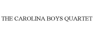 THE CAROLINA BOYS QUARTET