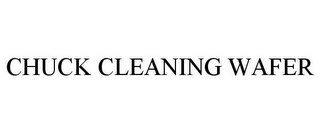 CHUCK CLEANING WAFER