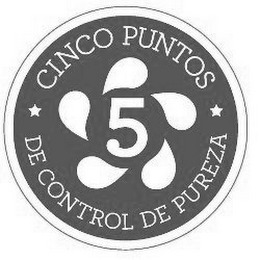 5 CINCO PUNTOS DE CONTROL DE PUREZA