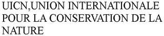 UICN,UNION INTERNATIONALE POUR LA CONSERVATION DE LA NATURE