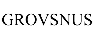 GROVSNUS