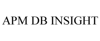 APM DB INSIGHT