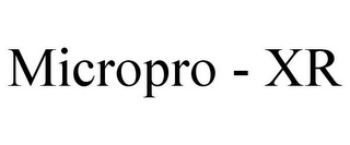 MICROPRO - XR