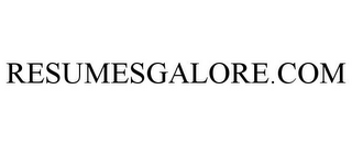 RESUMESGALORE.COM