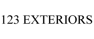 123 EXTERIORS